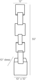 ARTERIORS ROLLINS FLOOR SCULPTURE - Decorative Accents