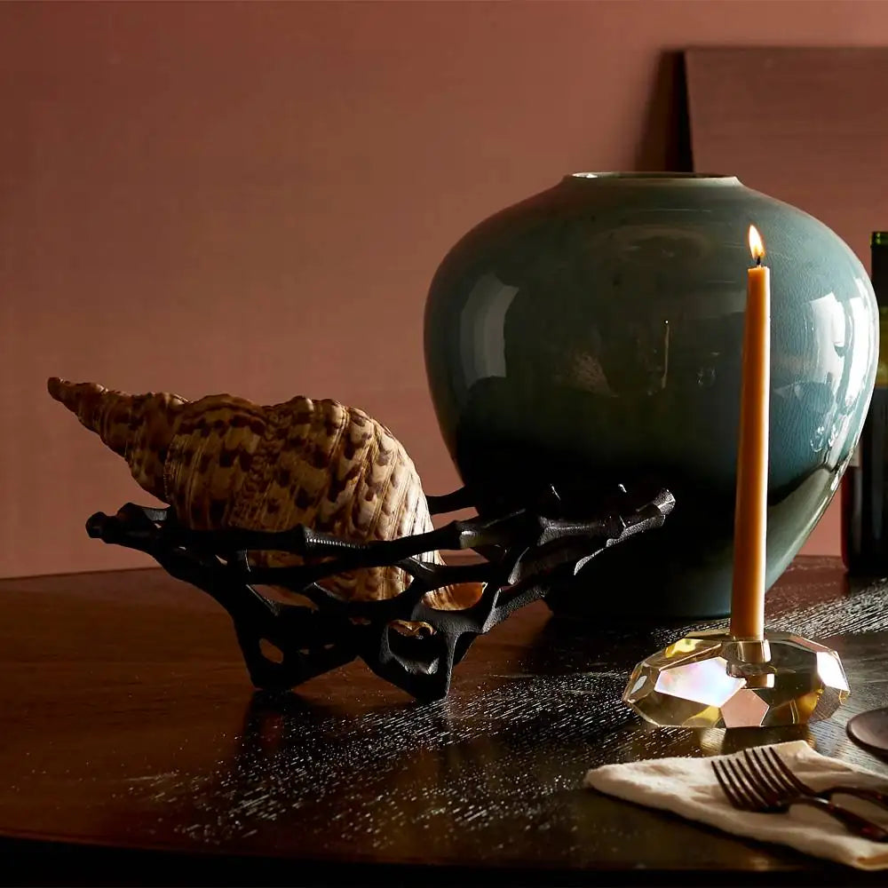 ARTERIORS VIOLET CANDLE HOLDERS - Decorative Accents