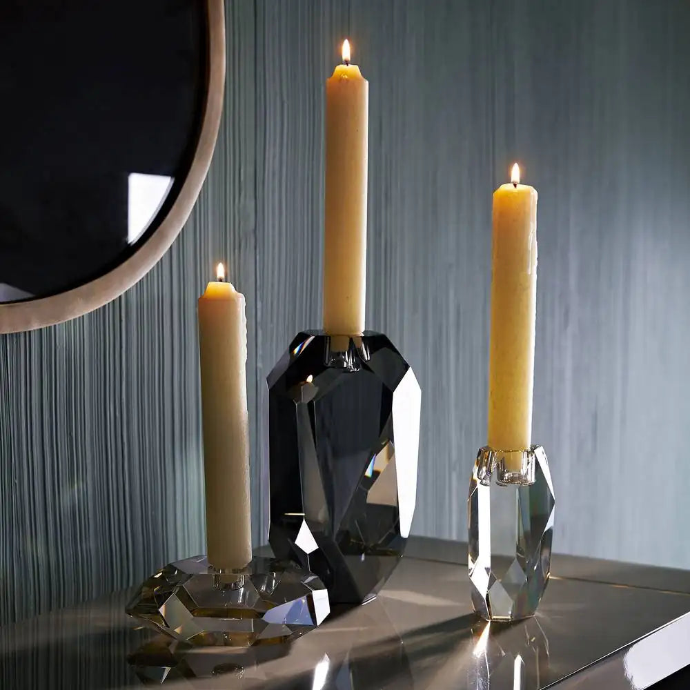 ARTERIORS VIOLET CANDLE HOLDERS - Decorative Accents