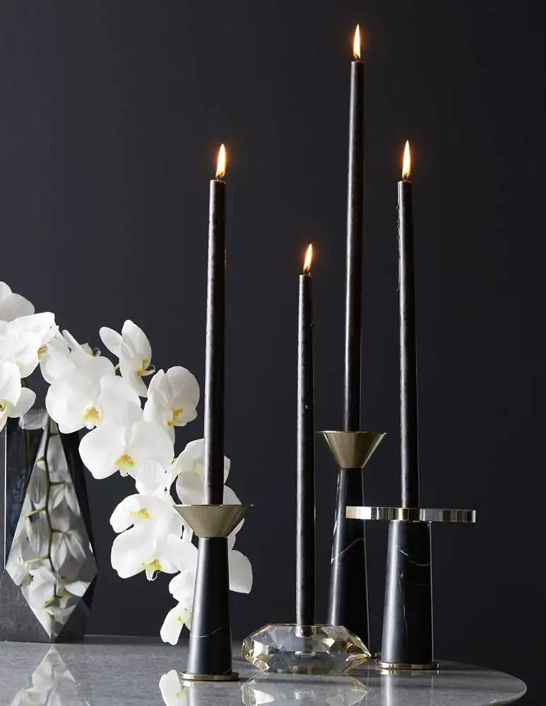 ARTERIORS VIOLET CANDLE HOLDERS - Decorative Accents