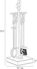ARTERIORS DENISON FIREPLACE TOOLSET - Decorative Accents