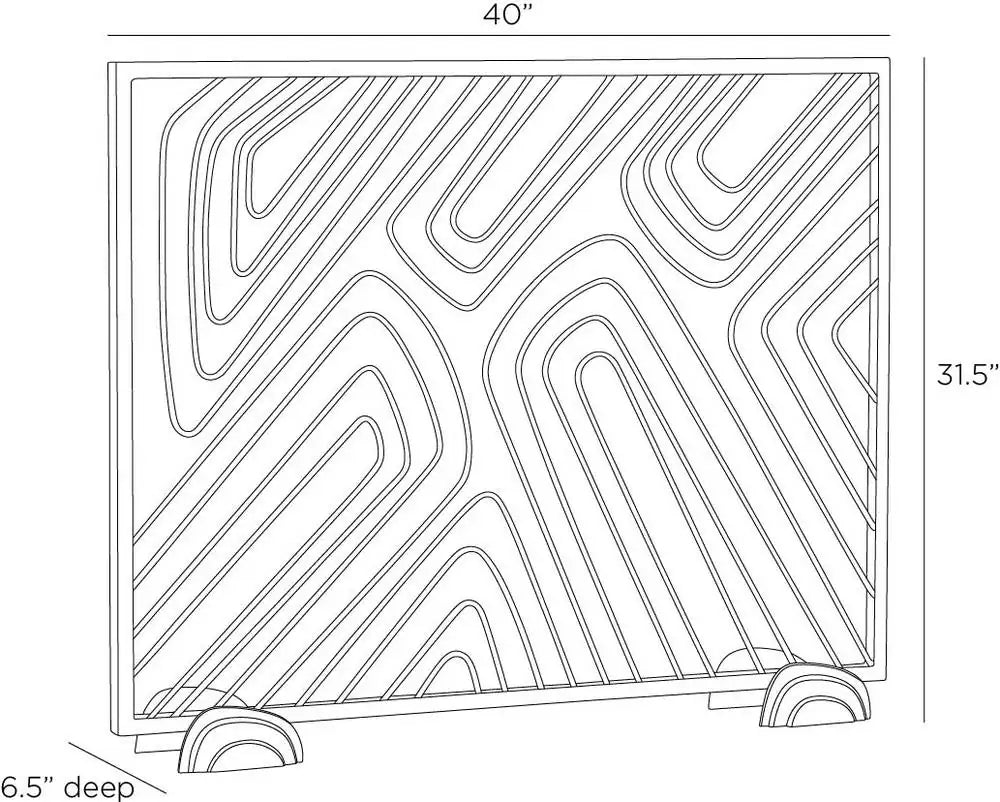 ARTERIORS HOLMES FIRESCREEN - Decorative Accents
