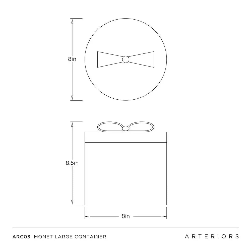 ARTERIORS MONET CONTAINER - Decorative Accents