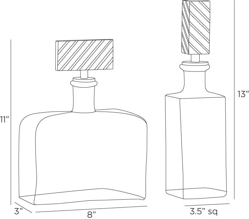 ARTERIORS HOUSTON DECANTERS - Decorative Accents