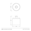 ARTERIORS MACKENZIE CONTAINER - Decorative Accents