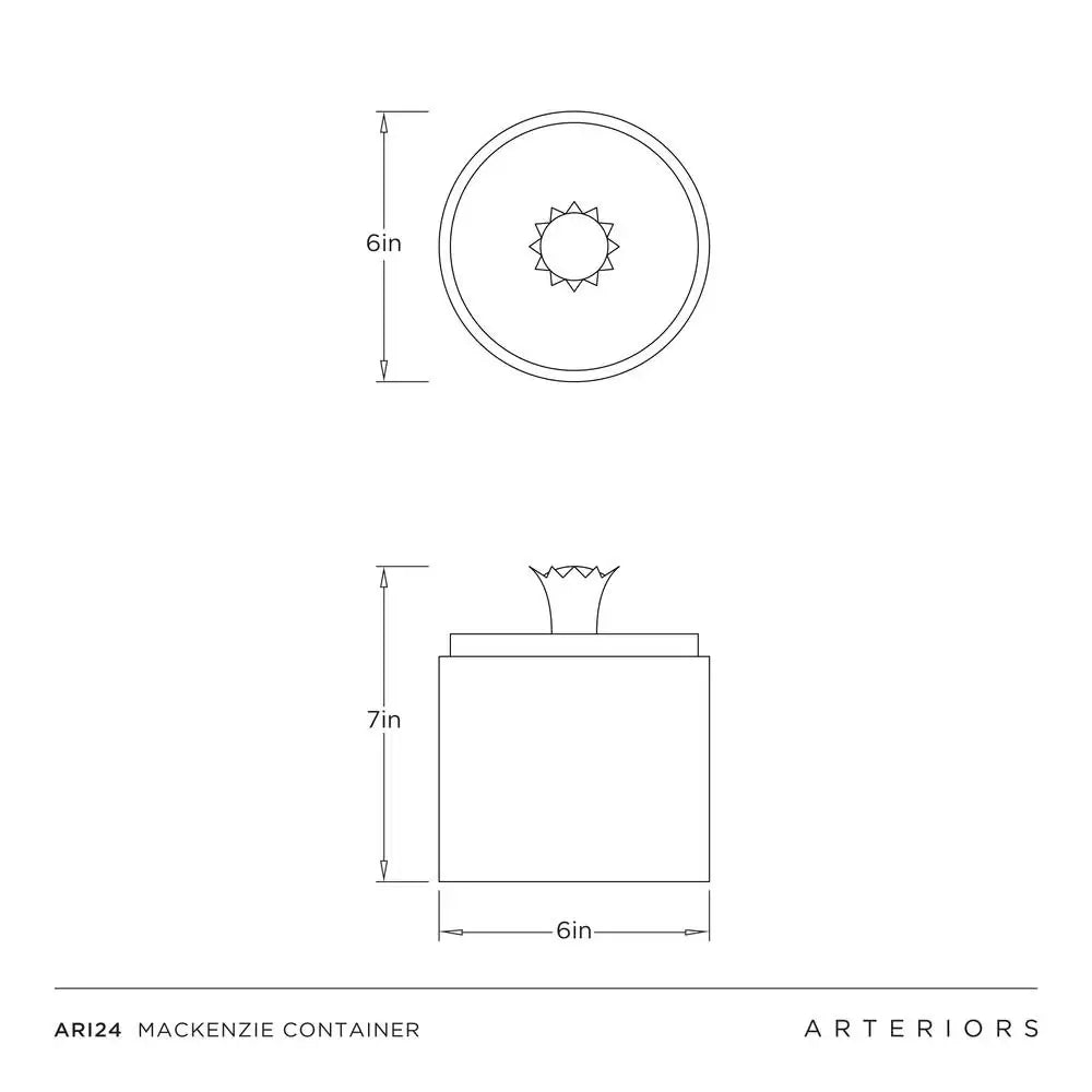 ARTERIORS MACKENZIE CONTAINER - Decorative Accents