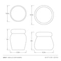 ARTERIORS NOELLE CONTAINERS - Decorative Accents