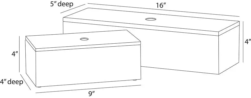 ARTERIORS KAYCE BOXES - Decorative Accents