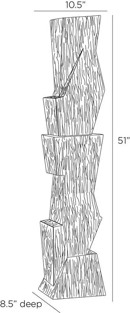 ARTERIORS DARNELL FLOOR SCULPTURE - Decorative Accents