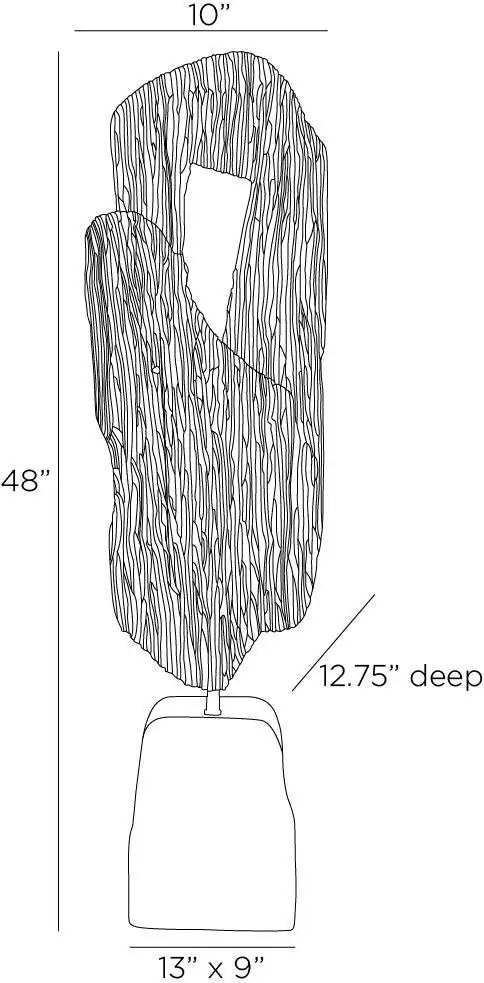 ARTERIORS GARZA FLOOR SCULPTURE - Decorative Accents