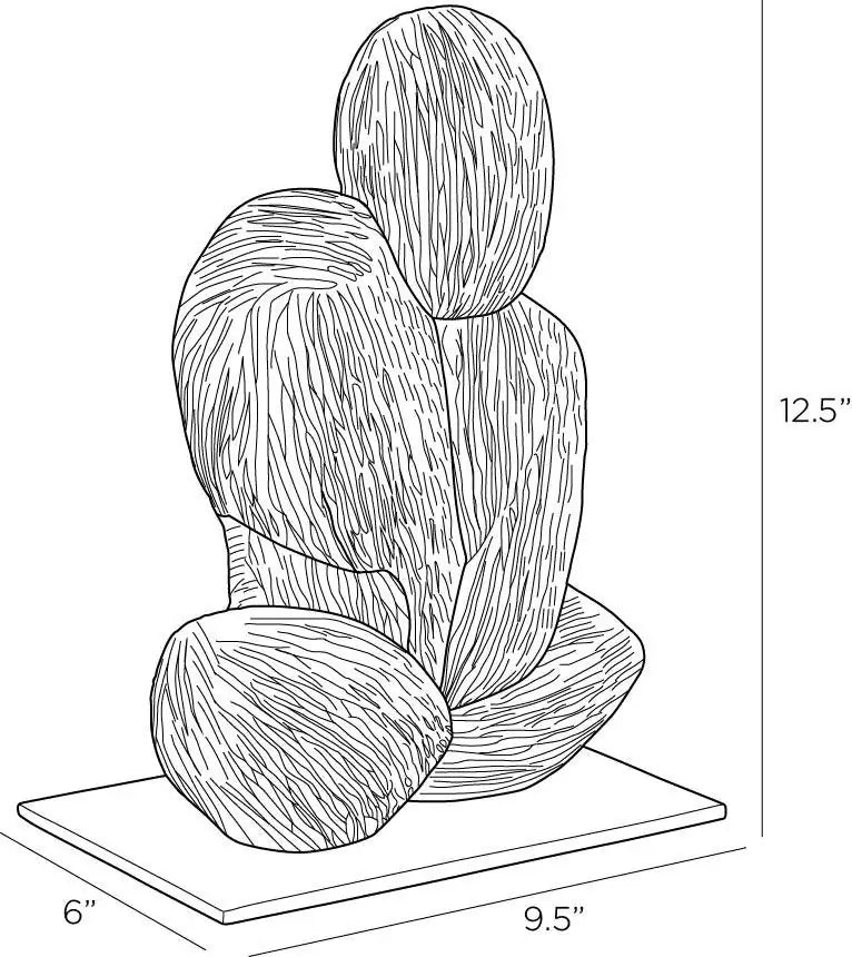 ARTERIORS GRISSOM SCULPTURE - Decorative Accents