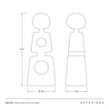 ARTERIORS MALCOM SCULPTURE - Decorative Accents