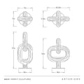 ARTERIORS MERRITT SCULPTURES - Decorative Accents