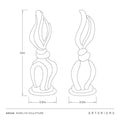 ARTERIORS MARILYN SCULPTURE - Decorative Accents
