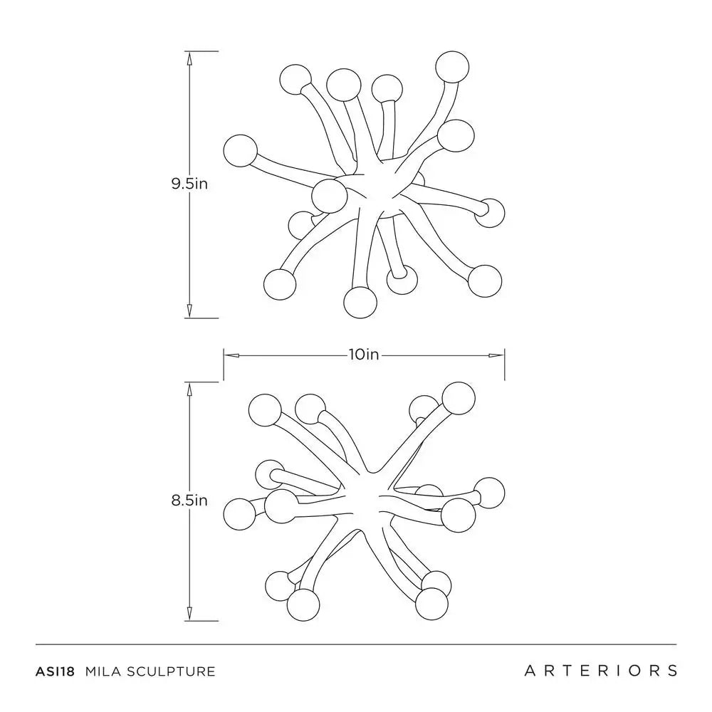 ARTERIORS MILA SCULPTURE - Decorative Accents