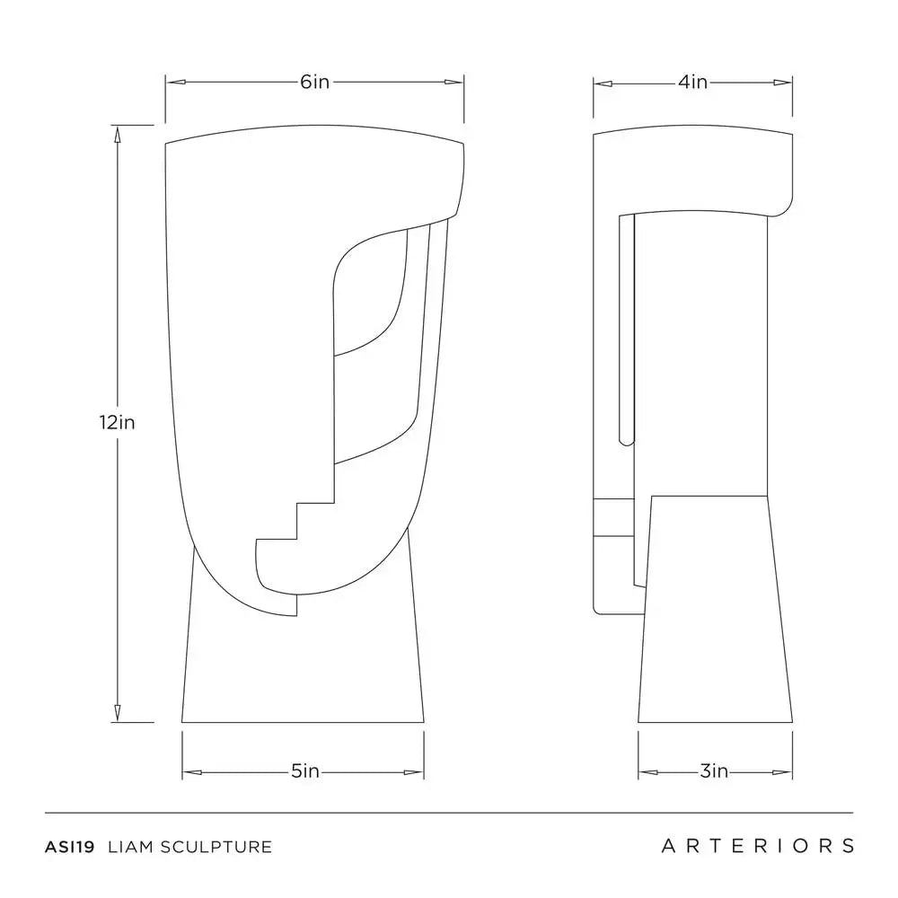 ARTERIORS LIAM SCULPTURE - Decorative Accents