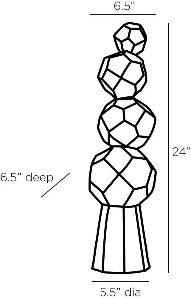 ARTERIORS WILMOT SCULPTURE - Decorative Accents