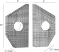 ARTERIORS GARRICK BOOKENDS - Decorative Accents