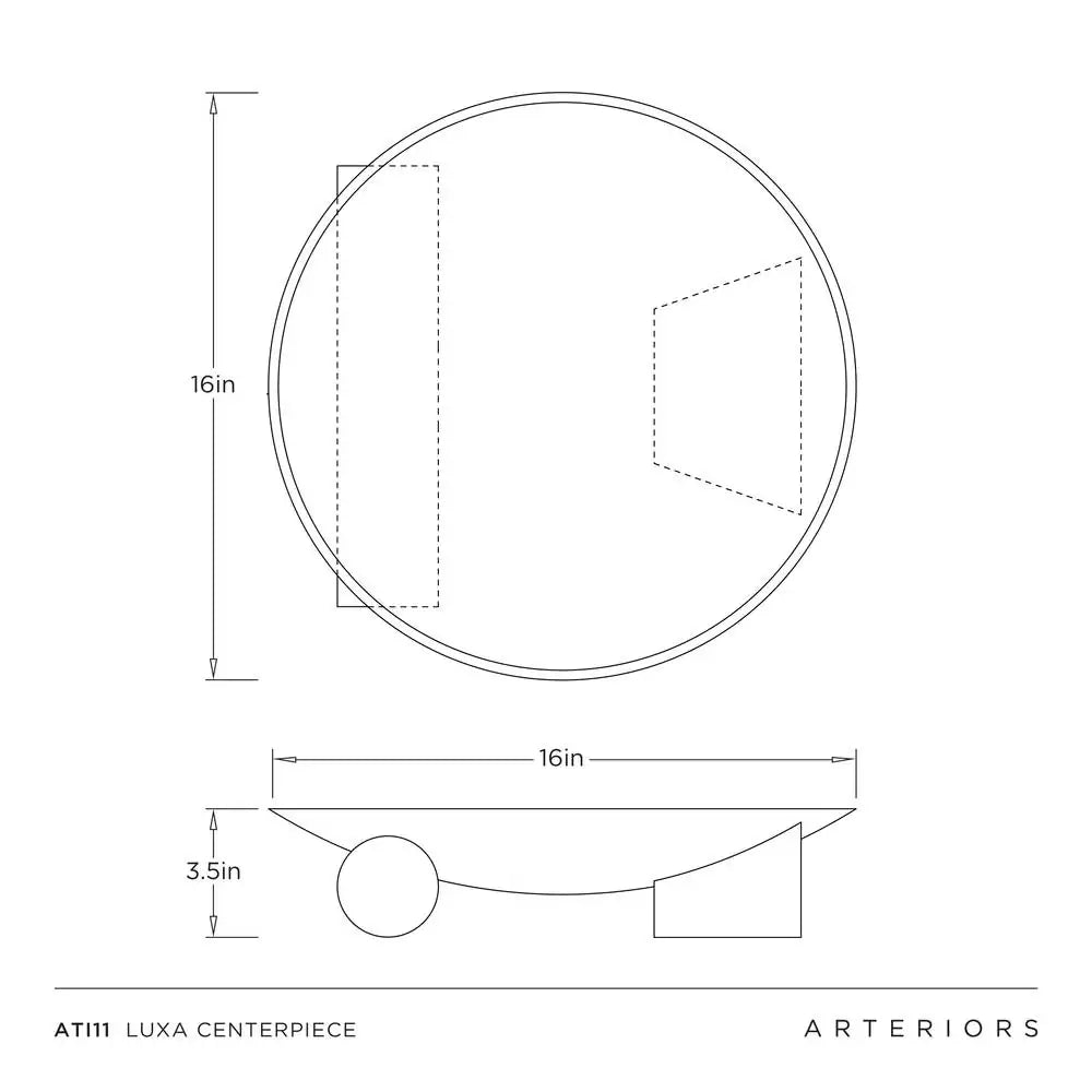 ARTERIORS LUXA CENTERPIECE - Decorative Accents