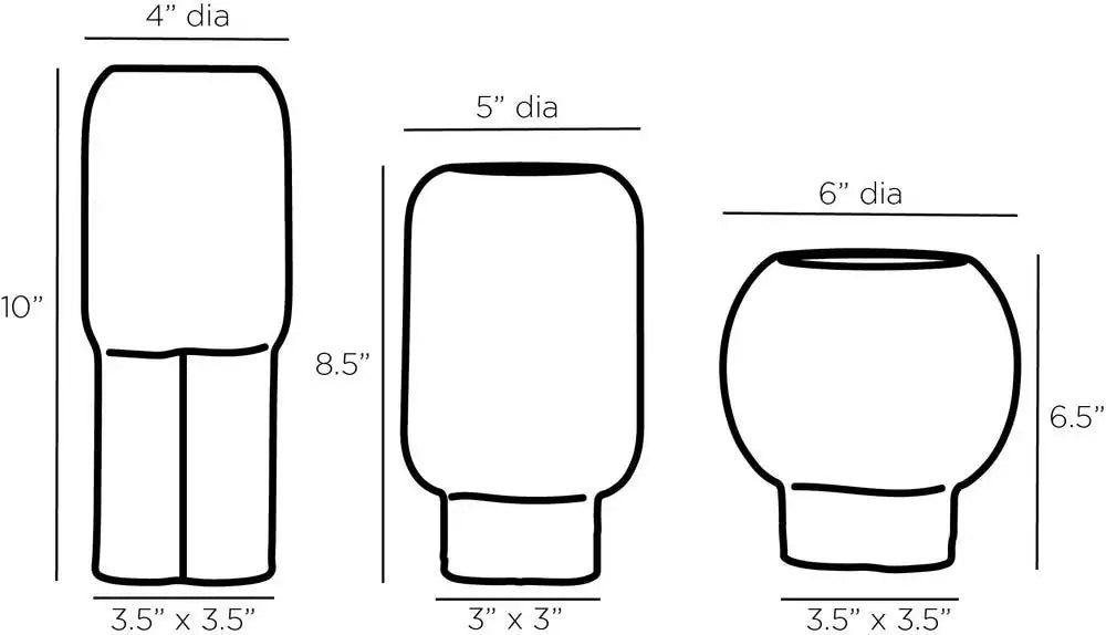 ARTERIORS TUTWELL VASES - Decorative Accents