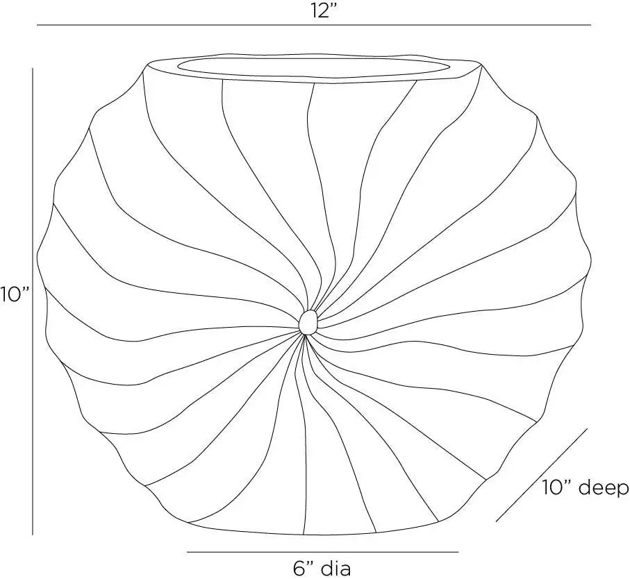 ARTERIORS FULLBRIGHT VASE - Decorative Accents