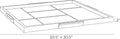 ARTERIORS DILLARD TRAY - Decorative Accents