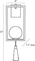 ARTERIORS, TRAPEZE SCONCE, PENDANT LIGHT