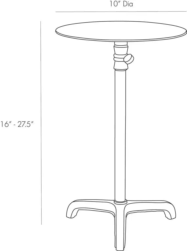 ARTERIORS ADDISON ACCENT TABLE - Side