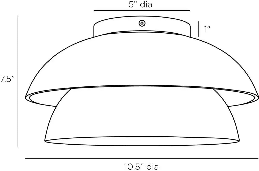 ARTERIORS, AMANI FLUSH MOUNT, FLUSH MOUNT CEILING LIGHTS