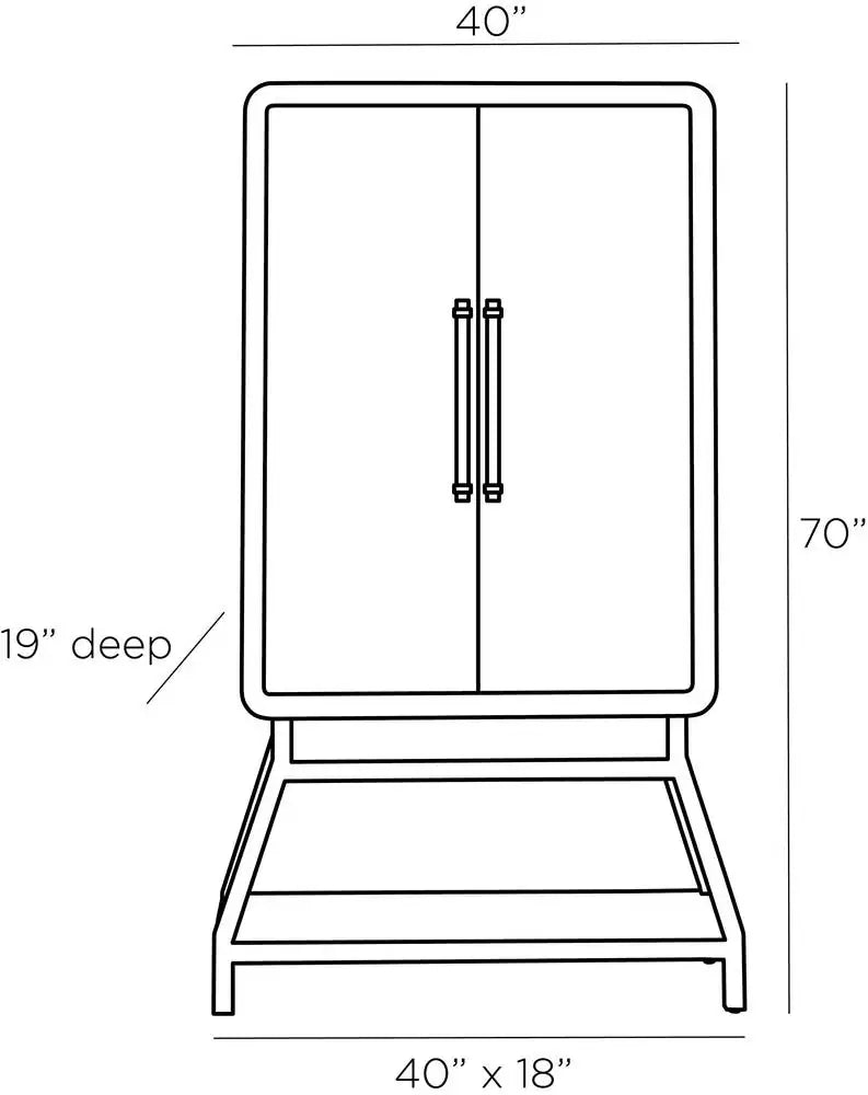 ARTERIORS CANTU COCKTAIL CABINET - Cabinets & Bar