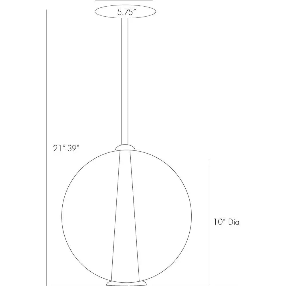 ARTERIORS, CAVIAR ADJUSTABLE PENDANT, PENDANT LIGHT