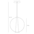 ARTERIORS, CAVIAR ADJUSTABLE PENDANT, PENDANT LIGHT