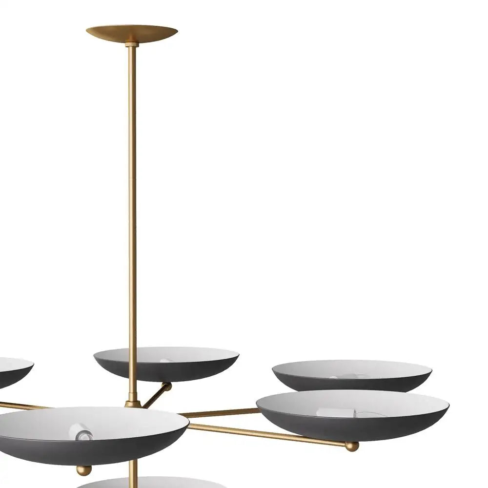 ARTERIORS, GRIFFITH TWO TIERED CHANDELIER, CHANDELIER LIGHT