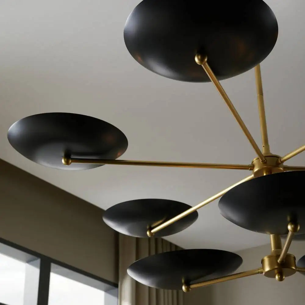 ARTERIORS, GRIFFITH TWO TIERED CHANDELIER, CHANDELIER LIGHT