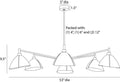 ARTERIORS, INLET CHANDELIER, CHANDELIER LIGHT