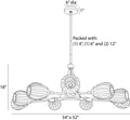 ARTERIORS, SMYTH ROUND CHANDELIER, CHANDELIER LIGHT