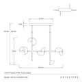 ARTERIORS, NOVA CHANDELIER, CHANDELIER LIGHT