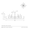 ARTERIORS, GRIFF CHANDELIER, CHANDELIER LIGHT