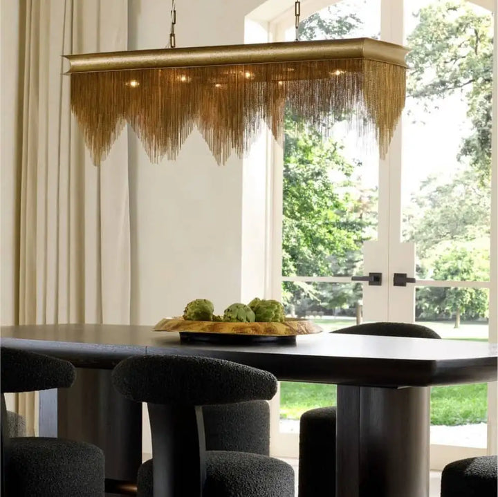 ARTERIORS, HEIRESS LINEAR CHANDELIER, CHANDELIER LIGHT