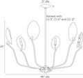 ARTERIORS, FLORES CHANDELIER, CHANDELIER LIGHT
