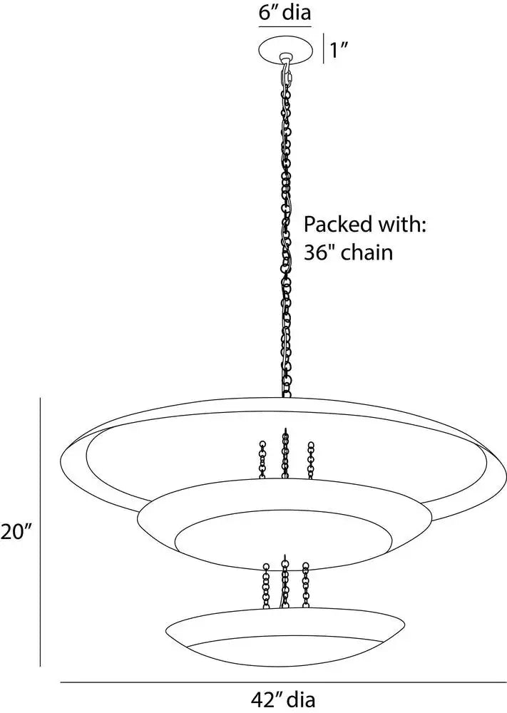 ARTERIORS, FLORKO GRAND CHANDELIER, CHANDELIER LIGHT