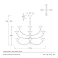 ARTERIORS, LARKIN CHANDELIER, CHANDELIER LIGHT