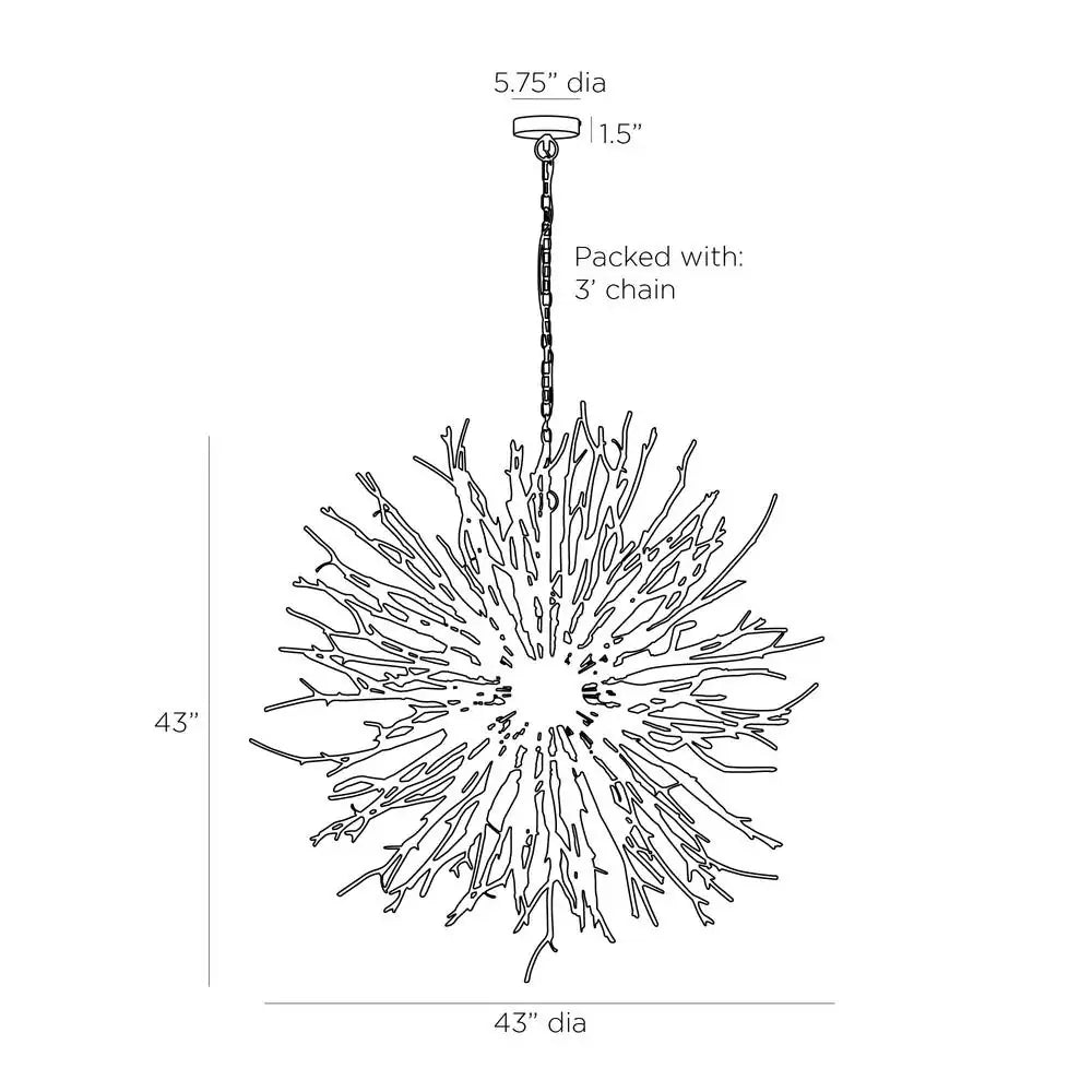 ARTERIORS, FINCH CHANDELIER, CHANDELIER LIGHT