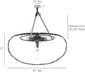 ARTERIORS, ZARIA CHANDELIER, CHANDELIER LIGHT