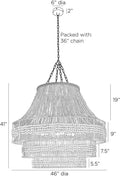 ARTERIORS, TULANE CHANDELIER, CHANDELIER LIGHT