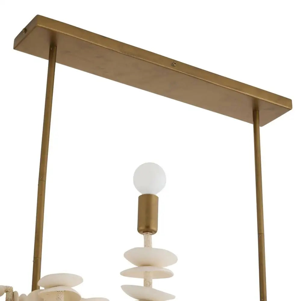 ARTERIORS, KALAMA LINEAR CHANDELIER, CHANDELIER LIGHT