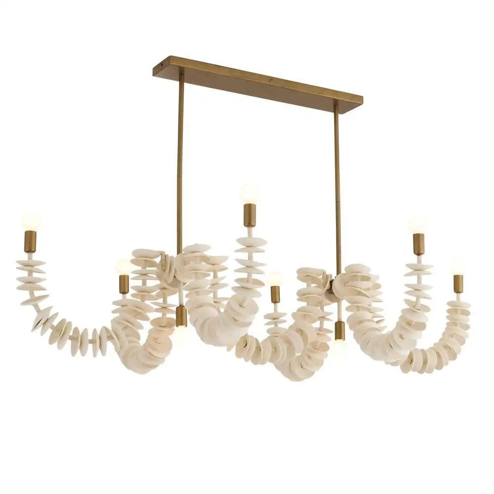 ARTERIORS, KALAMA LINEAR CHANDELIER, CHANDELIER LIGHT