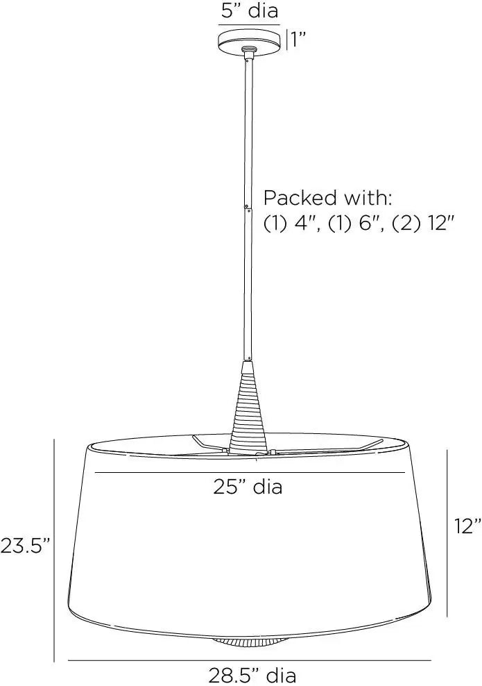ARTERIORS, MIDDLEBURY PENDANT, PENDANT LIGHT
