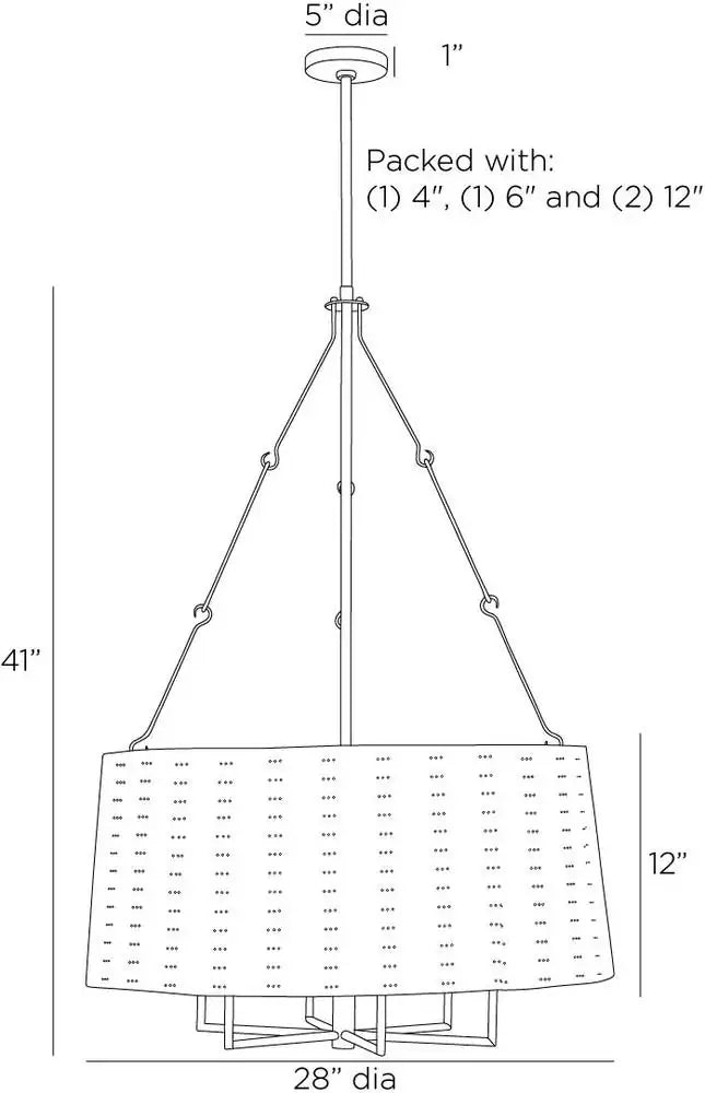 ARTERIORS, FELIPE CHANDELIER, CHANDELIER LIGHT