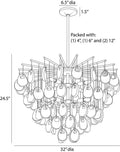 ARTERIORS, JACQUELINE CHANDELIER, CHANDELIER LIGHT